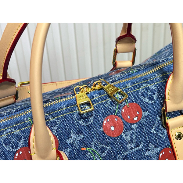 Louis Vuitton, Bolse Speedy, Women's Bag, Blue