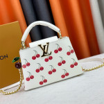 Louis Vuitton, Capucines, Women's Bag, White