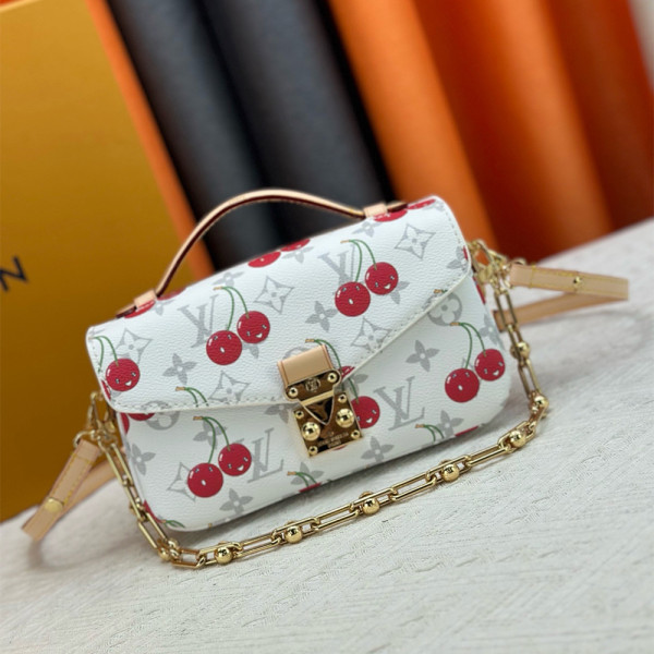 Louis Vuitton, Pochette Metis, Women's Bag, White