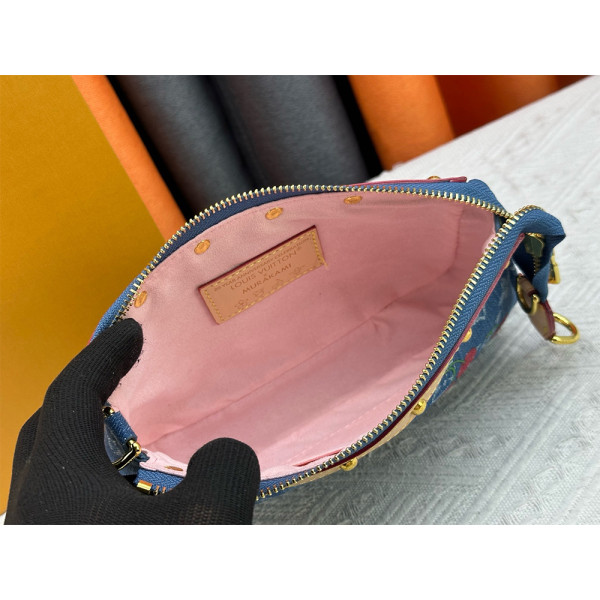 Louis Vuitton, Pochette, Women's Bag, Blue