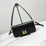 Balenciaga, Hourglass, Women's Bag, Black