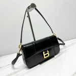 Balenciaga, Hourglass, Women's Bag, Black