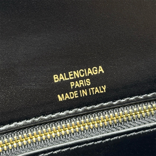 Balenciaga, Hourglass, Women's Bag, Black