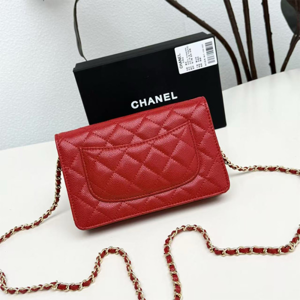 Chanel, Classic Flap, Women's Bag, Red