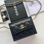 Chanel, Flap, Women's Bag, Black