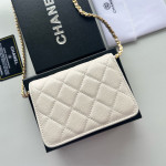 Chanel, Flap, Women's Bag, White