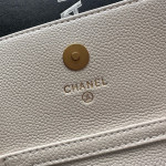 Chanel, Flap, Women's Bag, White