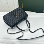Chanel, Flap, Women's Bag, Black
