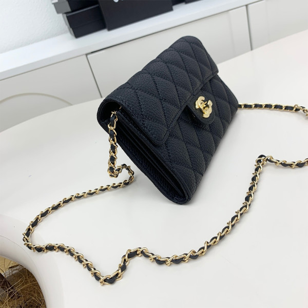 Chanel, Flap, Women's Bag, Black