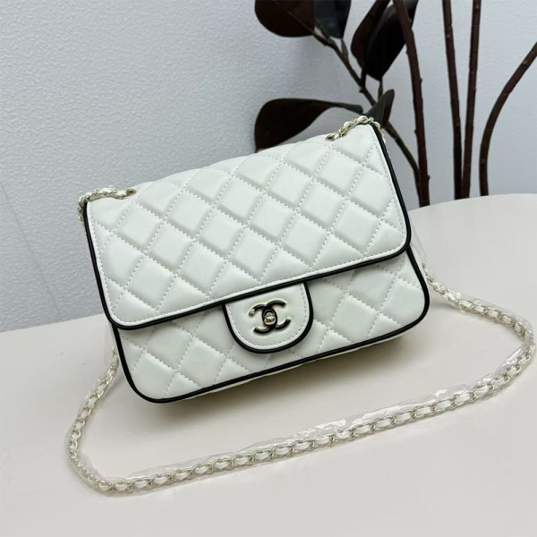 Chanel, Flap, Women's Bag, White