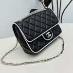 Chanel, Flap, Women's Bag, Black