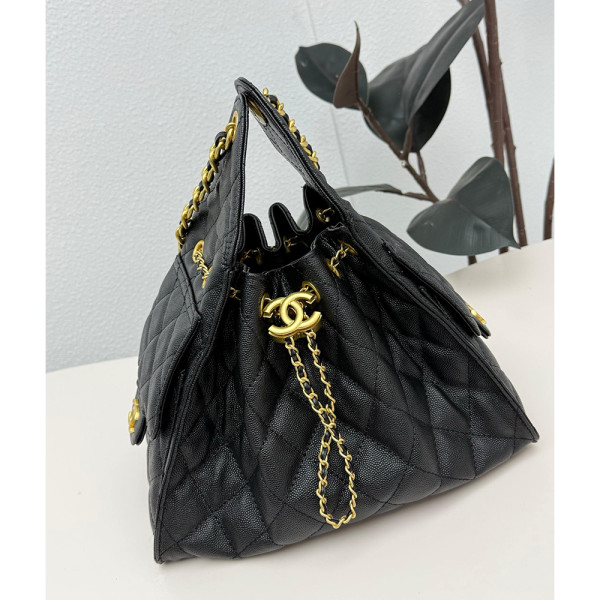 Chanel, 25, Women's Bag, Black
