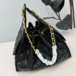 Chanel, 25, Women's Bag, Black