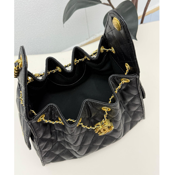 Chanel, 25, Women's Bag, Black