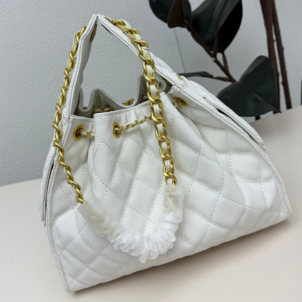 Chanel, 25, Women's Bag, White