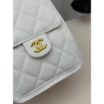 Chanel, 25, Women's Bag, White