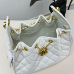Chanel, 25, Women's Bag, White
