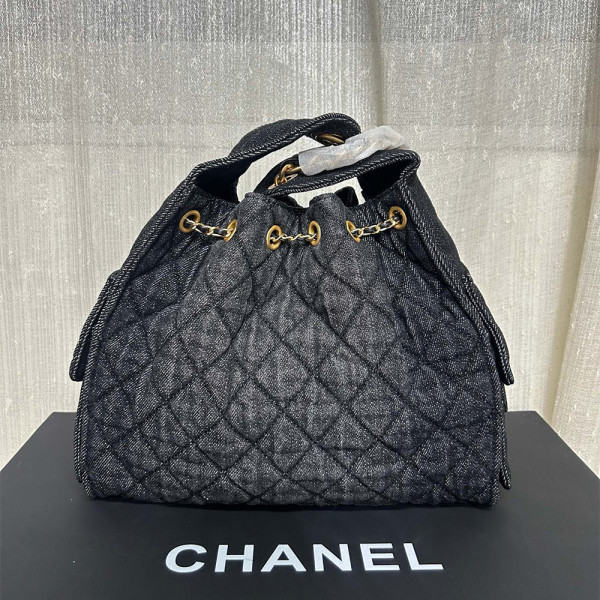 Chanel, 25, Women's Bag, Black