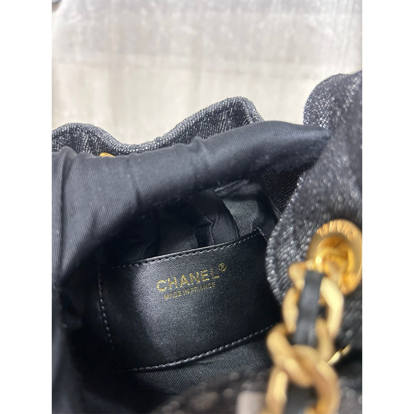 Chanel, 25, Women's Bag, Black