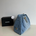 Chanel, 25, Women's Bag, Blue