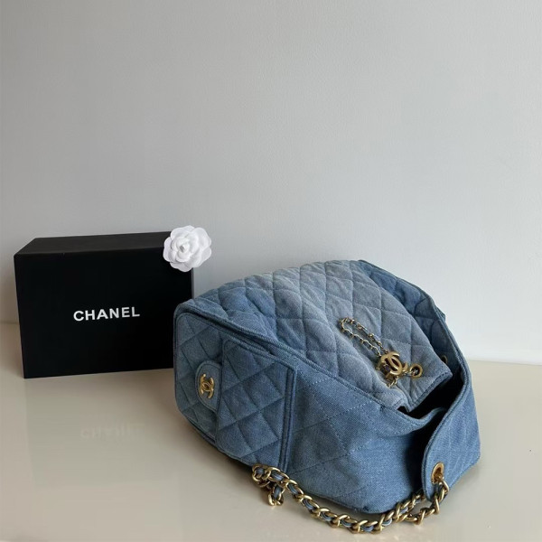 Chanel, 25, Women's Bag, Blue