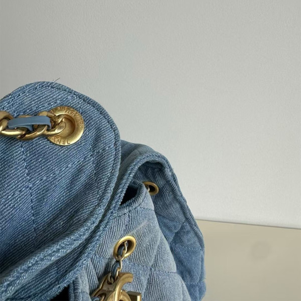 Chanel, 25, Women's Bag, Blue