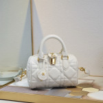 Christian Dior, Groove, Women's Bag, White
