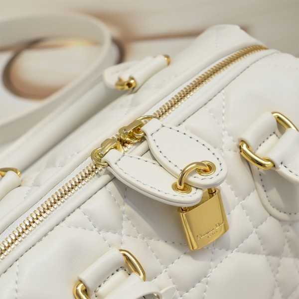 Christian Dior, Groove, Women's Bag, White