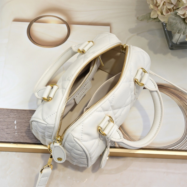 Christian Dior, Groove, Women's Bag, White