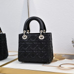 Christian Dior, Lady Dior, Women's Bag, Black