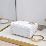Christian Dior, Lady Dior, Women's Bag, White