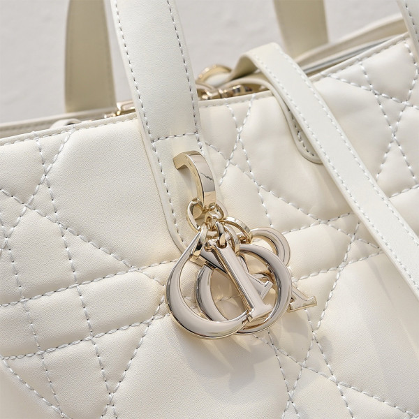 Christian Dior, Toujours, Women's Bag, White