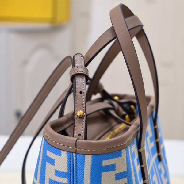 Fendi, Roll, Women's Bag, Blue