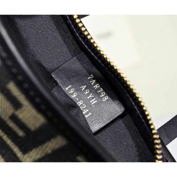 Fendi, Roll, Dames Tas, Zwart