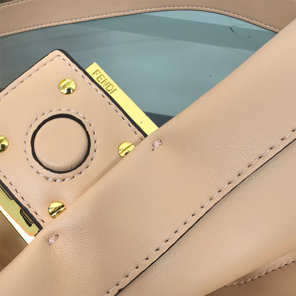 Fendi, Mamma Baguette, Women's Bag, Nude