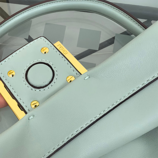 Fendi, Mamma Baguette, Women's Bag, Mint
