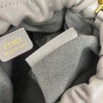 Fendi, Mamma Baguette, Women's Bag, Grey