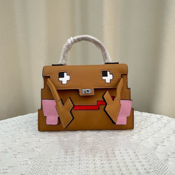 Hermes, Kelly Doll, Women's Bag, Brown