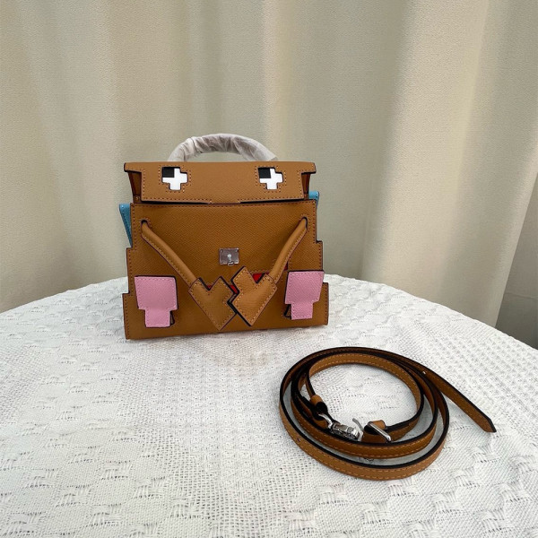 Hermes, Kelly Doll, Women's Bag, Brown