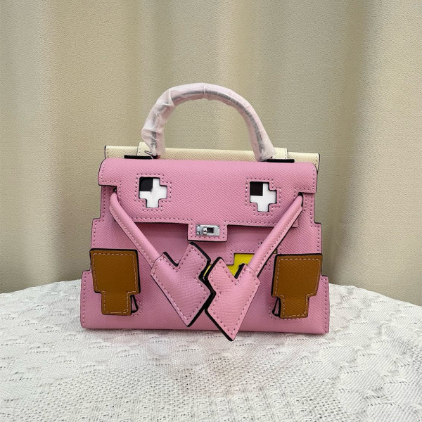 Hermes, Kelly Doll, Women's Bag, Pink
