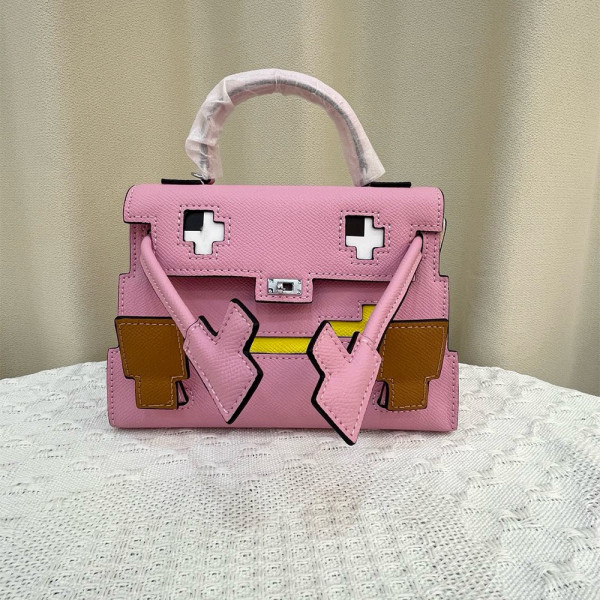 Hermes, Kelly Doll, Women's Bag, Pink