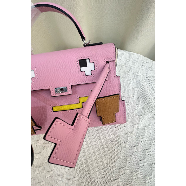 Hermes, Kelly Doll, Women's Bag, Pink