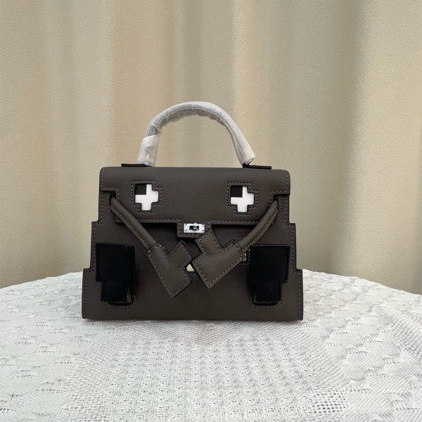 Hermes, Kelly Doll, Women's Bag, Brown