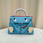 Hermes, Kelly Doll, Women's Bag, Blue