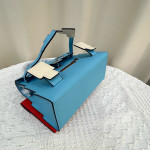 Hermes, Kelly Doll, Women's Bag, Blue