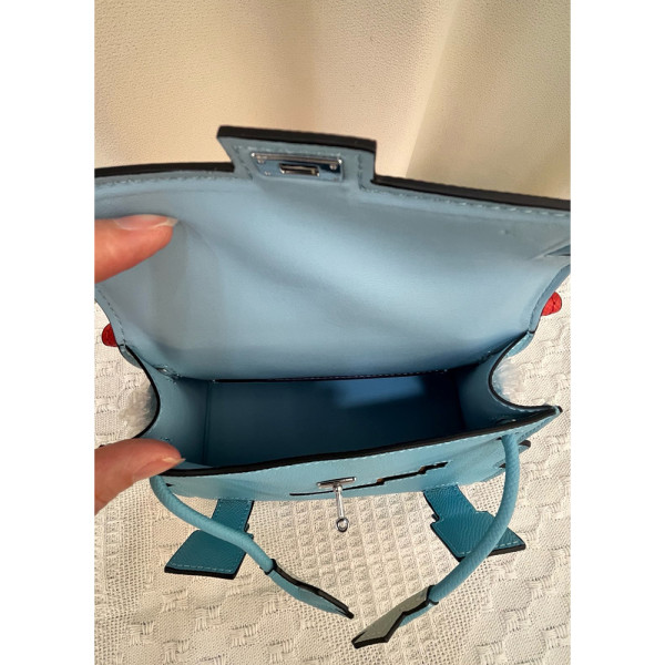 Hermes, Kelly Doll, Women's Bag, Blue