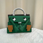 Hermes, Kelly Doll, Women's Bag, Green