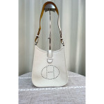 Hermes, Evelyne, Women's Bag, White