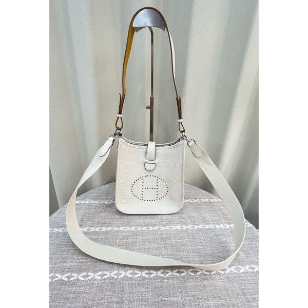 Hermes, Evelyne, Women's Bag, White