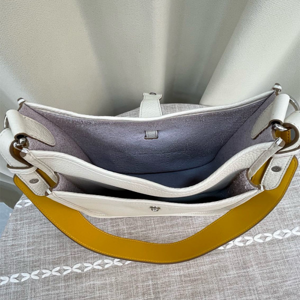 Hermes, Evelyne, Women's Bag, White